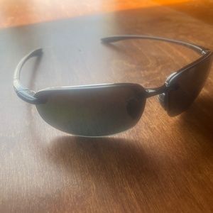 Maui Jim’s gray Hookipa gloss black neutral grey lense